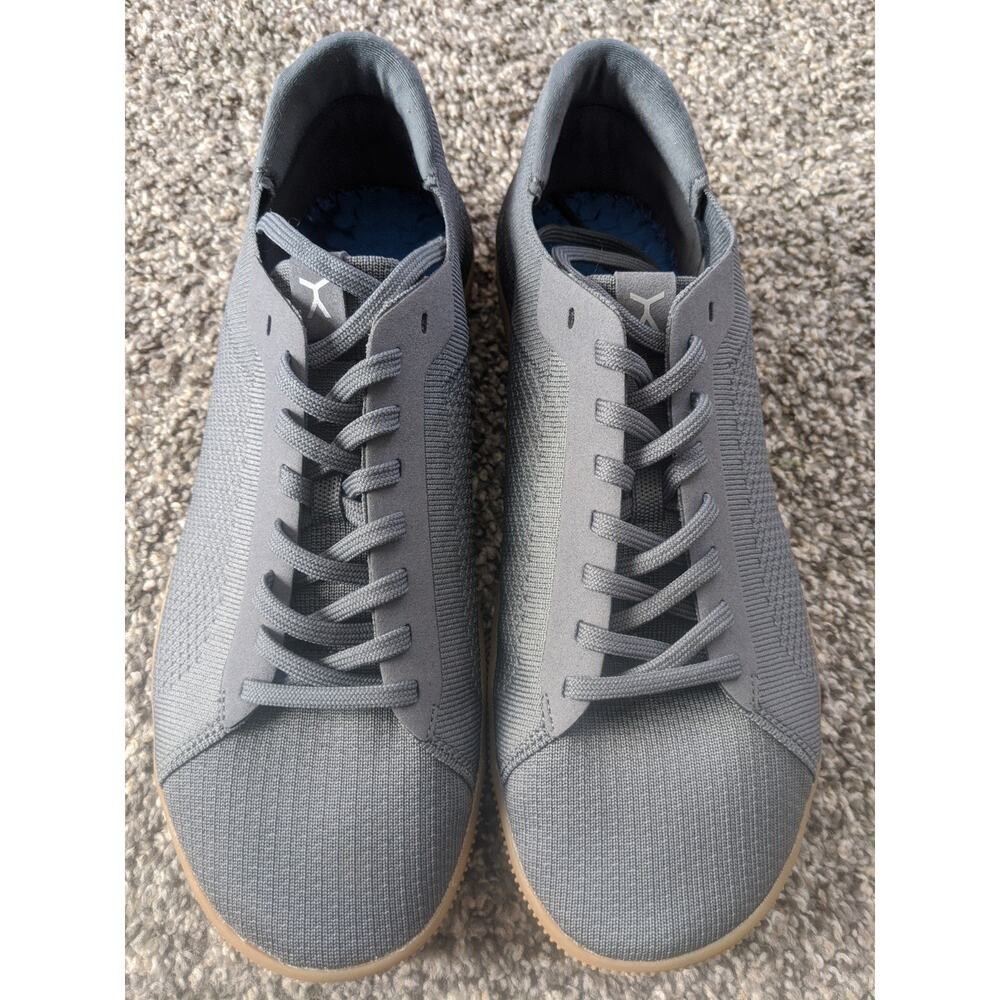 Flux Adapt Trainer Gum Shoes Knit Gray Mens Size 12.5 Womens Size 11.5 New